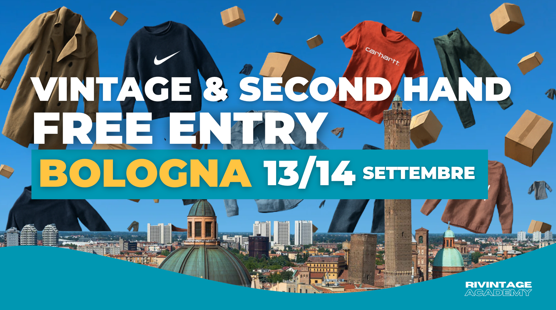 🚨 Bologna, ci siamo! Arriva il primo evento Rivintagekilo 🚨