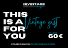 CHRISTMAS GIFT CARD RIVINTAGE - RIVINTAGEKILO