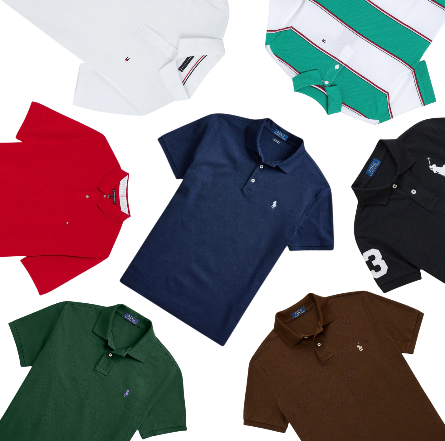 Polo estive Ralph Lauren & Tommy Hilfiger Box (NEW) - RIVINTAGEKILO